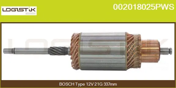 Armature, starter (002018025PWS)