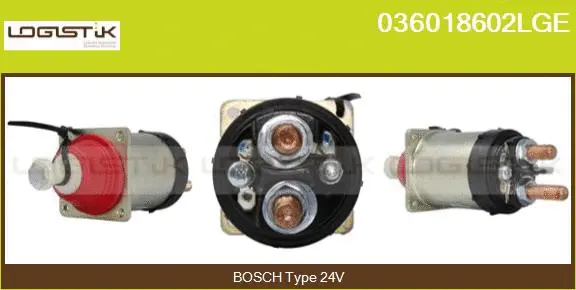 Solenoid Switch, starter (036018602LGE)