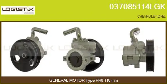 Hydraulic Pump, steering (037085114LGK)