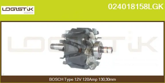 Rotor, alternator (024018158LGK)