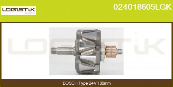 Rotor, alternator (024018605LGK)