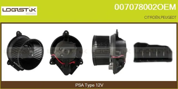 Interior Blower (007078002OEM)