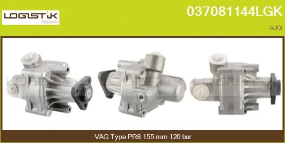 Hydraulic Pump, steering (037081144LGK)