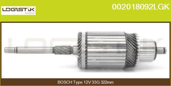 Armature, starter (002018092LGK)