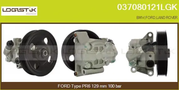 Hydraulic Pump, steering (037080121LGK)