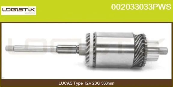 Armature, starter (002033033PWS)