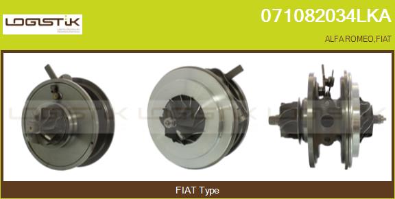 Core assembly, turbocharger (071082034LKA)