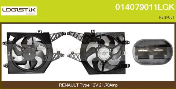Electric Motor, radiator fan (014079011LGK)