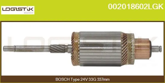 Armature, starter (002018602LGK)