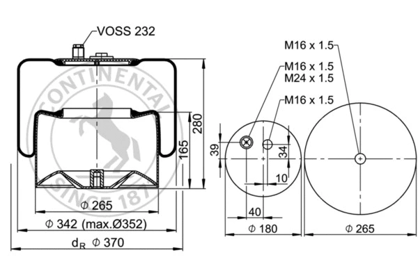 Bellow, air suspension