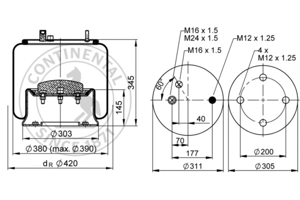 Bellow, air suspension (901 MB)