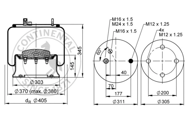 Bellow, air suspension (902 MB)