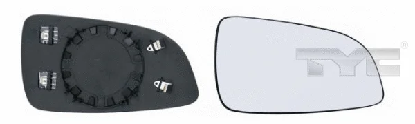 Mirror Glass, exterior mirror (325-0060-1)