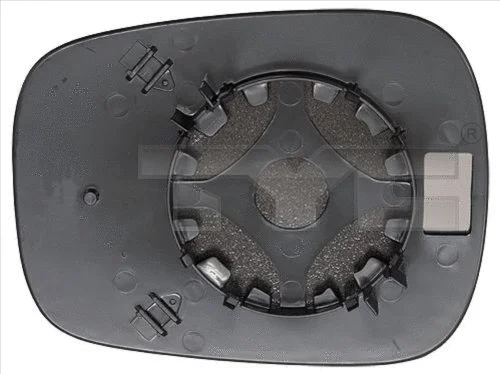 Mirror Glass, exterior mirror (328-0029-1)