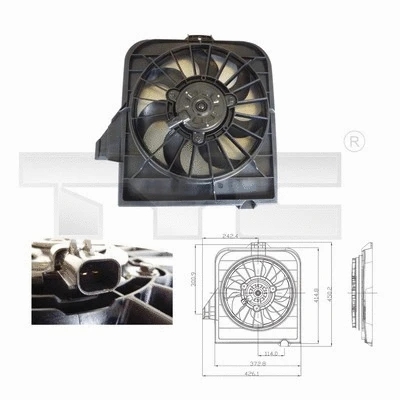 Fan, engine cooling