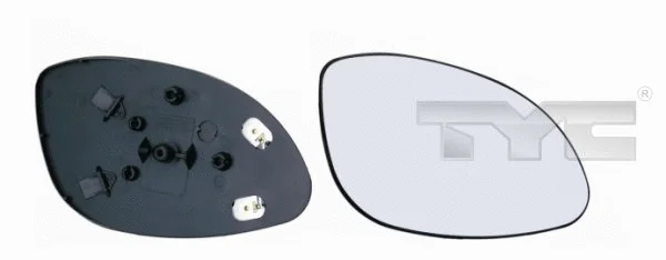 Mirror Glass, exterior mirror (325-0044-1)