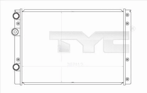 Radiator, engine cooling (737-0038)