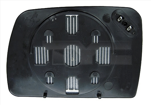 Mirror Glass, exterior mirror (303-0125-1)