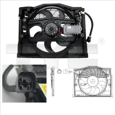 Fan, engine cooling (803-0007)
