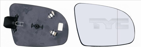 Mirror Glass, exterior mirror (325-0126-1)