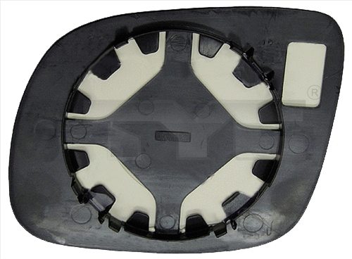 Mirror Glass, exterior mirror (332-0007-1)