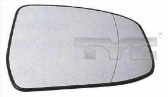Mirror Glass, exterior mirror (310-0117-1)