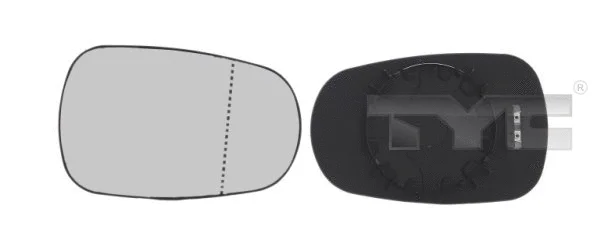 Mirror Glass, exterior mirror (324-0026-1)