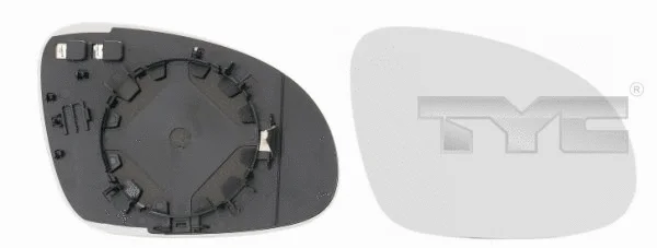 Mirror Glass, exterior mirror (337-0136-1)