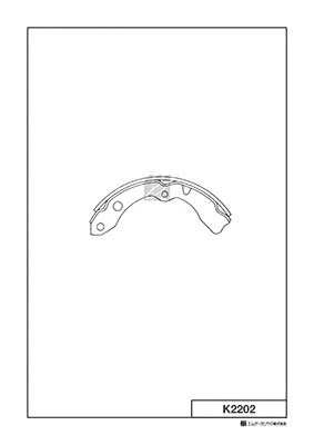 Brake Shoe Set (K2202)
