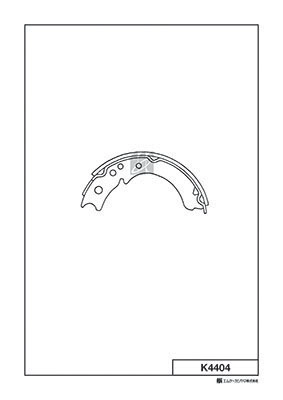 Brake Shoe Set (K4404)
