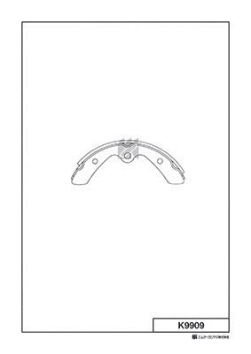 Brake Shoe Set (K9909)