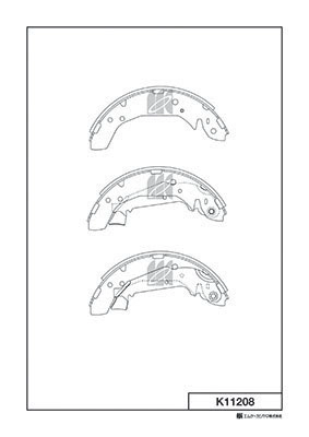 Brake Shoe Set (K11208)