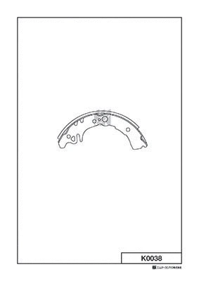 Brake Shoe Set (K0038)