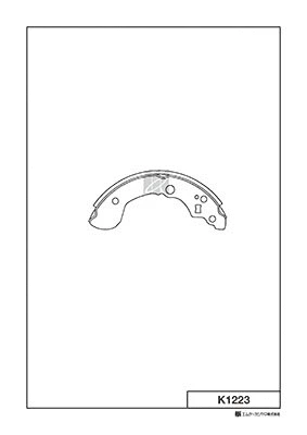 Brake Shoe Set (K1223)