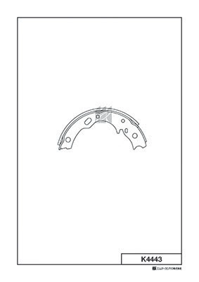 Brake Shoe Set (K4443)