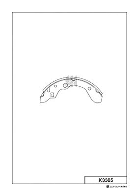 Brake Shoe Set (K3385)