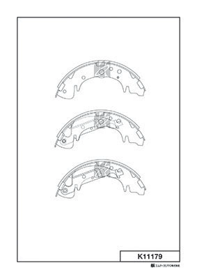 Brake Shoe Set (K11179)