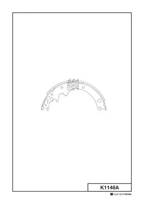 Brake Shoe Set (K1146A)