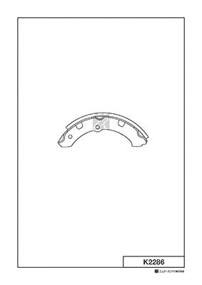 Brake Shoe Set (K2286)