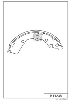 Brake Shoe Set (K11238)