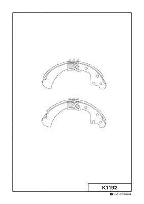 Brake Shoe Set (K1192)