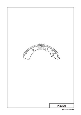 Brake Shoe Set (K3329)