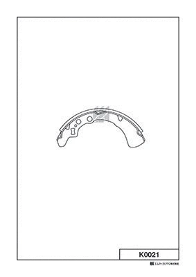 Brake Shoe Set (K0021)
