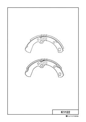 Brake Shoe Set (K1122)