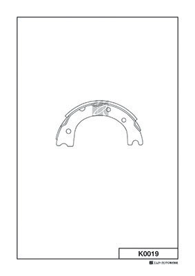 Brake Shoe Set (K0019)
