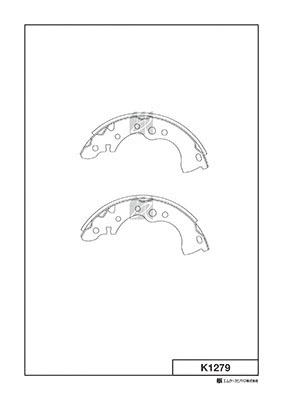 Brake Shoe Set (K1279)