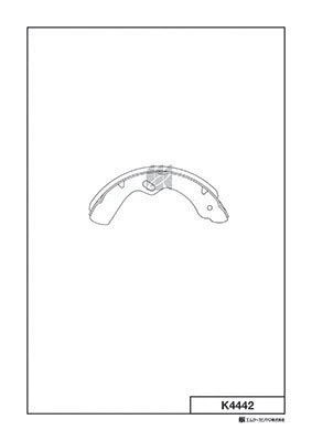 Brake Shoe Set (K4442)