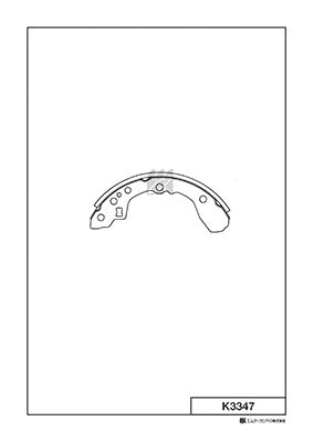 Brake Shoe Set (K3347)