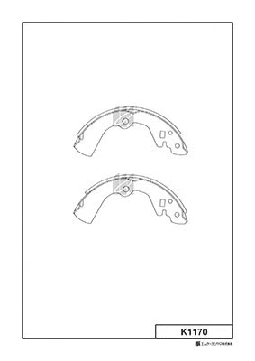 Brake Shoe Set (K1170)