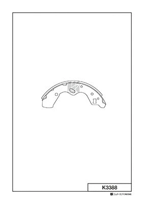 Brake Shoe Set (K3388)